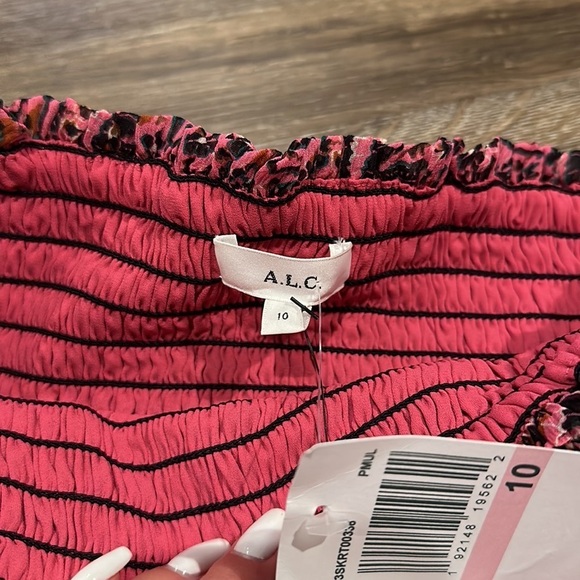 NWT A.L.C. Women’s Paisley Skirt - Size 10 - Picture 3 of 5